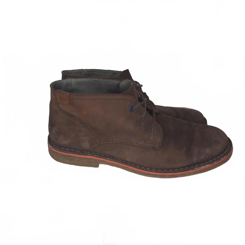 Men's Flexi Brown Suede Chukka Boots - Stylish & Comfortable SIze 10